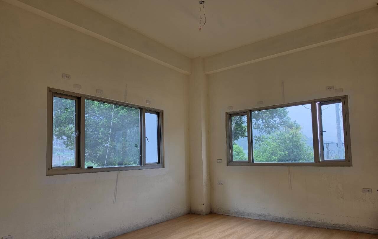 南投國姓住宅鋁窗與玻璃安裝完成